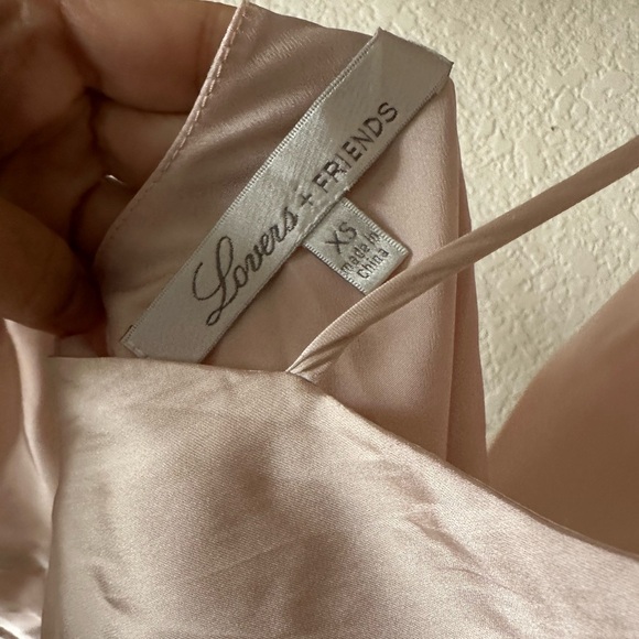 REVOLVE x Lovers + Friends Mini Slip Dress in Opal Size Extra Small - Picture 4 of 5